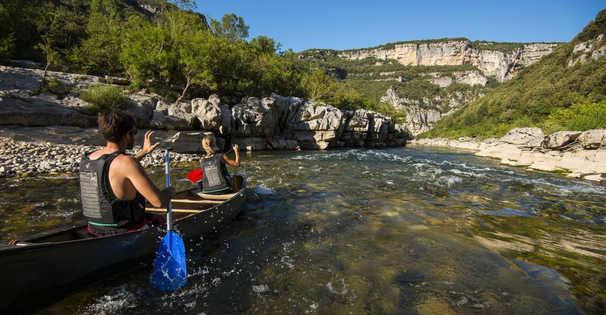 L'unique moyen de vraiment découvrir les Gorges de l'Ardèche,